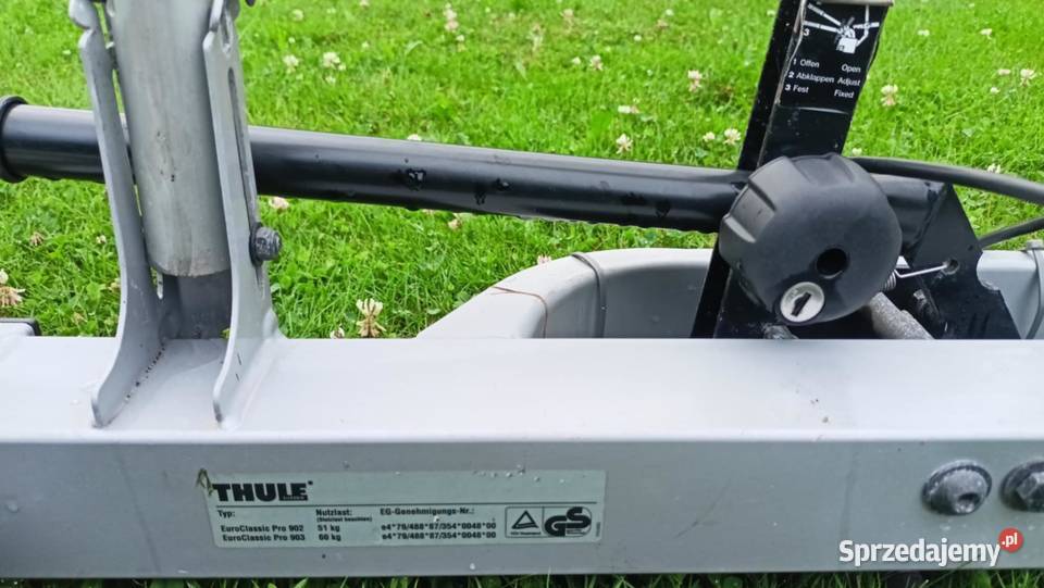 Thule EC 903 bagażnik hak 3 row 13 pinadapter 7