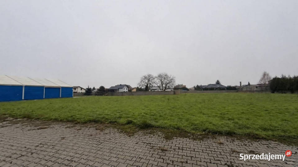 DZIAŁKA INWESTYCYJNA 4500 m SŁUPCA MPZP UP A2 Sprzedaż Słupca sprzedam
