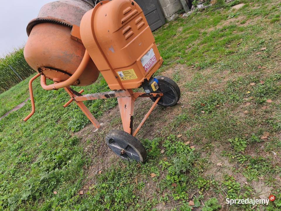 Betoniarka spomasz na 230 v 185145 l 1 budowie Płońsk