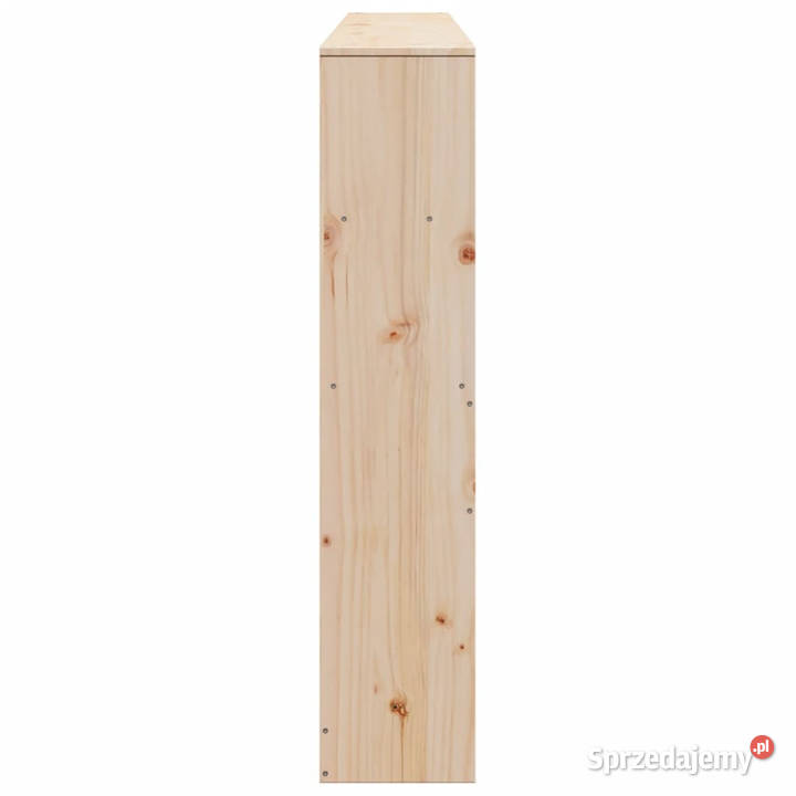 Wezgłowie do łóżka z półkami 180 lite drewno Meble