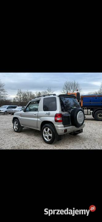 Mitsubishi Pajero Pinin 4x4 Automat 170000 srebrny