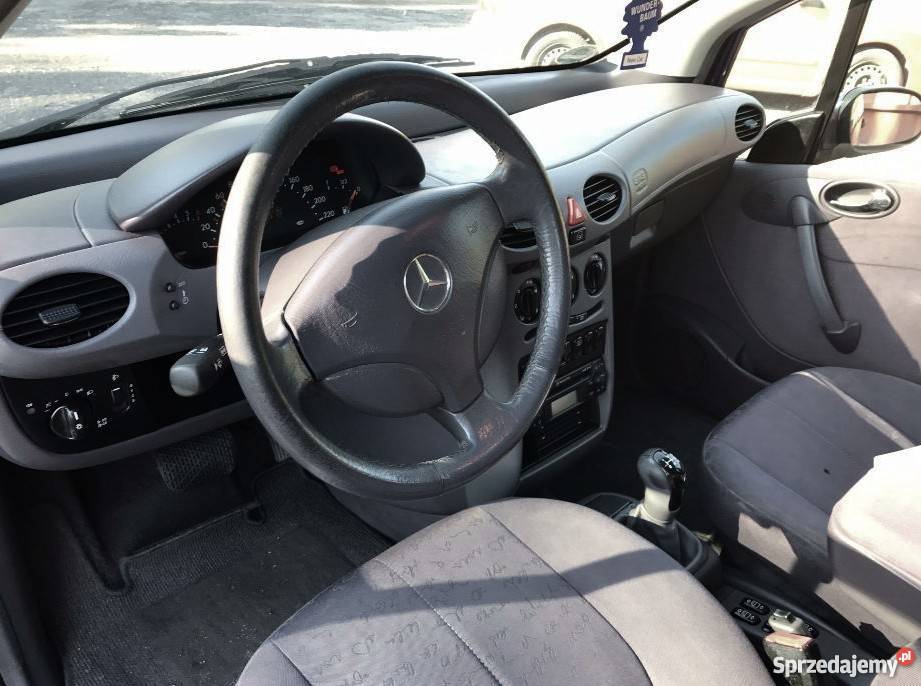 MERCEDES AKLASA A160 16 KAT 1999r 5D STAN