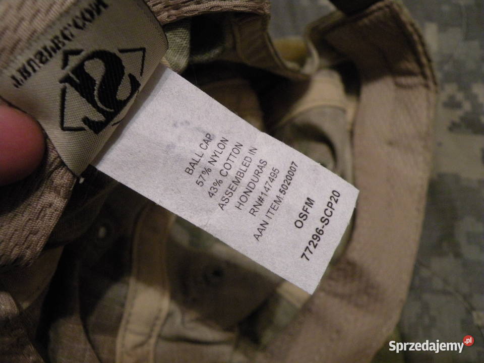 Czapka Ball cap multicam ocp Tru Spec Wrocław