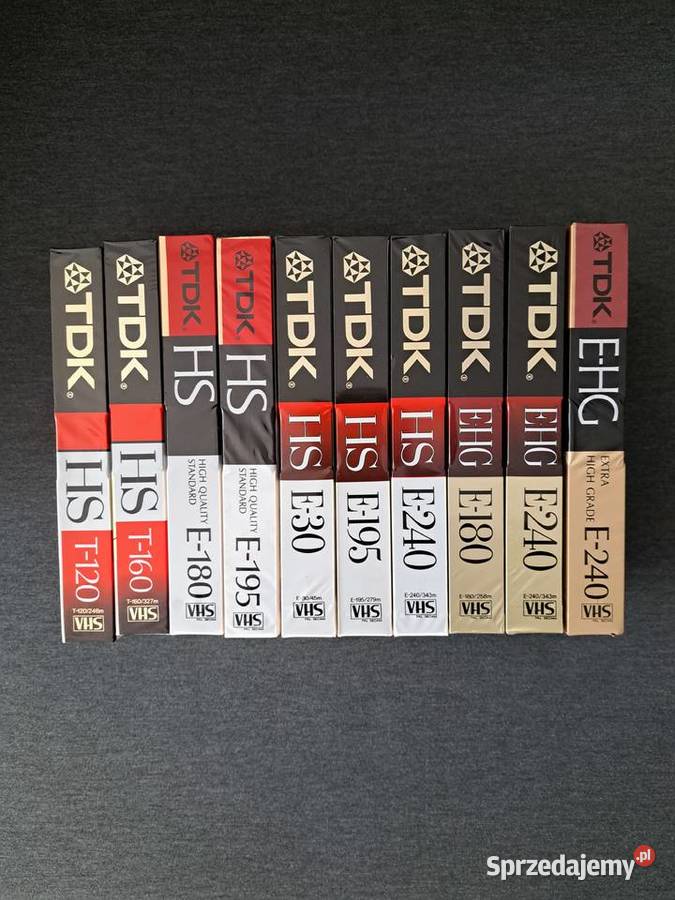 Kasety Vhs fabrycznie nowe łódzkie Łódź