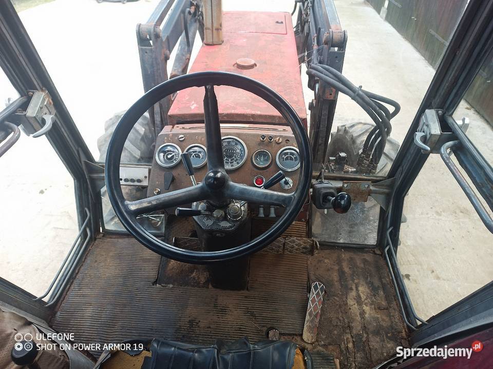 Ursus C385A z ładowaczem 914 Zetor Tur ze Rostkowo