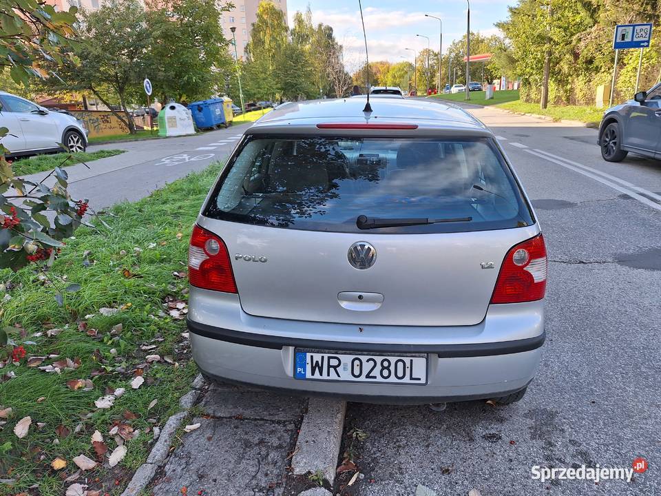 VW Polo 12 benzyna LPG rocznik 2004 klimatyzacja Zarejestrowany w Polsce mazowieckie Radom