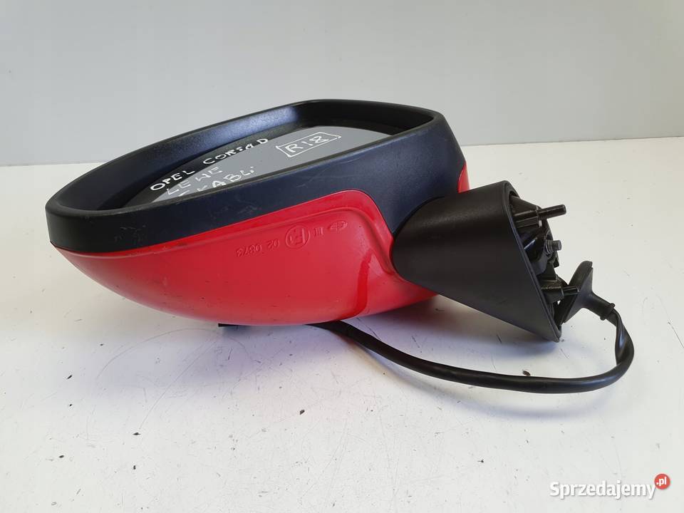 Opel Corsa D 0614r LUSTERKO LEWE KIEROWCY 5 pin lubelskie