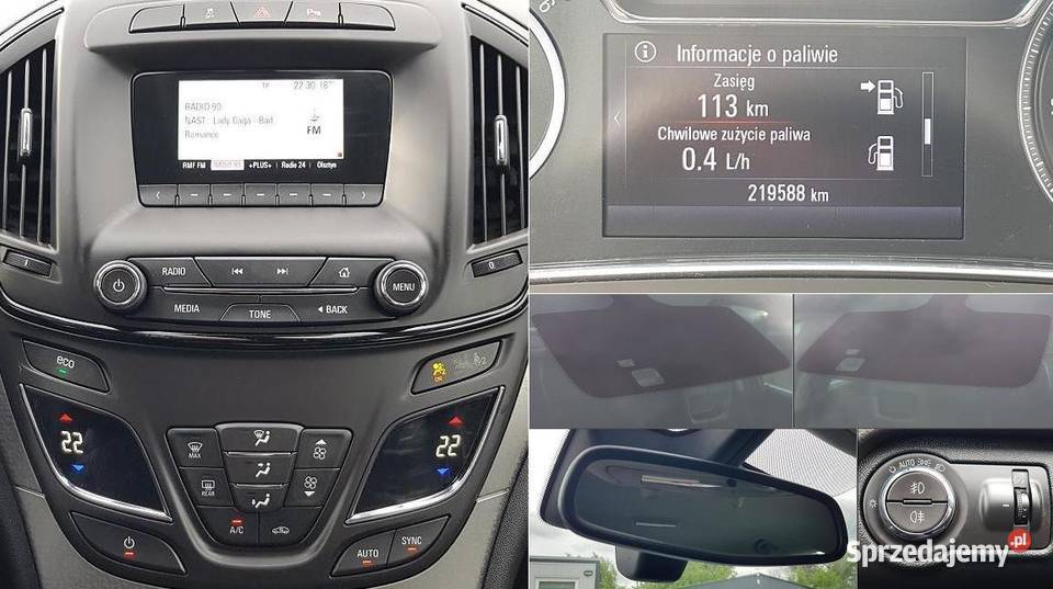 OPEL INSIGNIA HATCHBACK 20 CDTI 170 SALON POLSKA Rydułtowy
