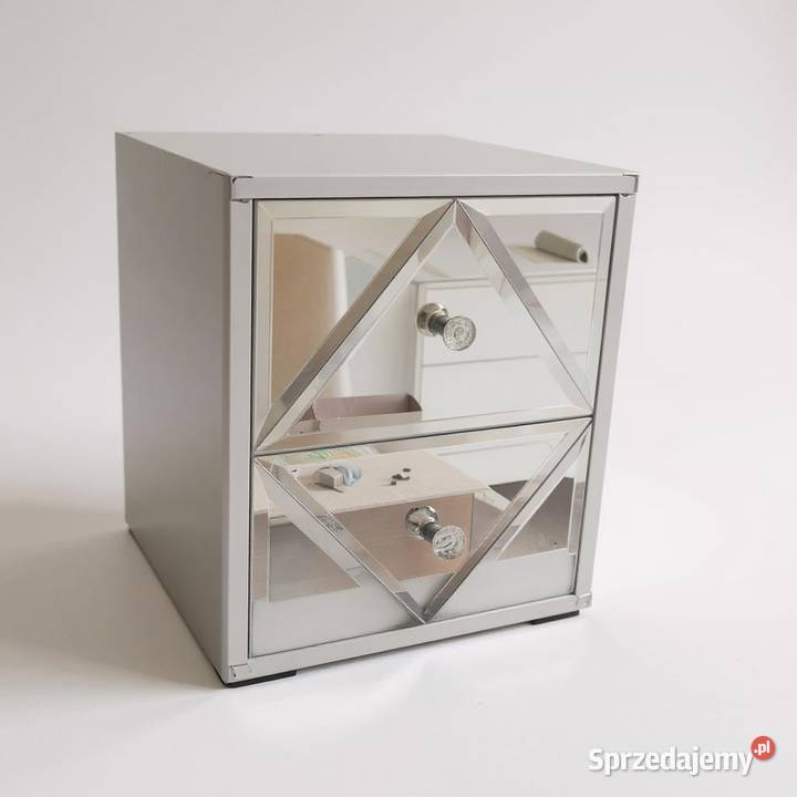 Stolik nocny glamour z lustra lustrzany Okazja wielkopolskie Kępno