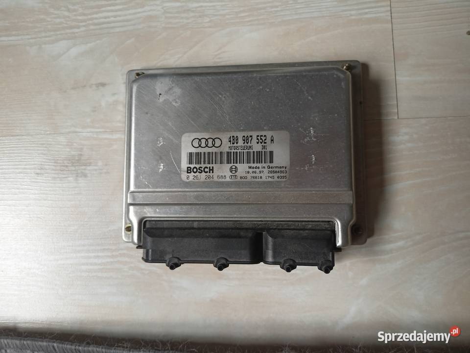 AUDI A6 S6 C5 24B MODUŁ ECU 4B0907552A KOMPUTER osobowe Mietków sprzedam