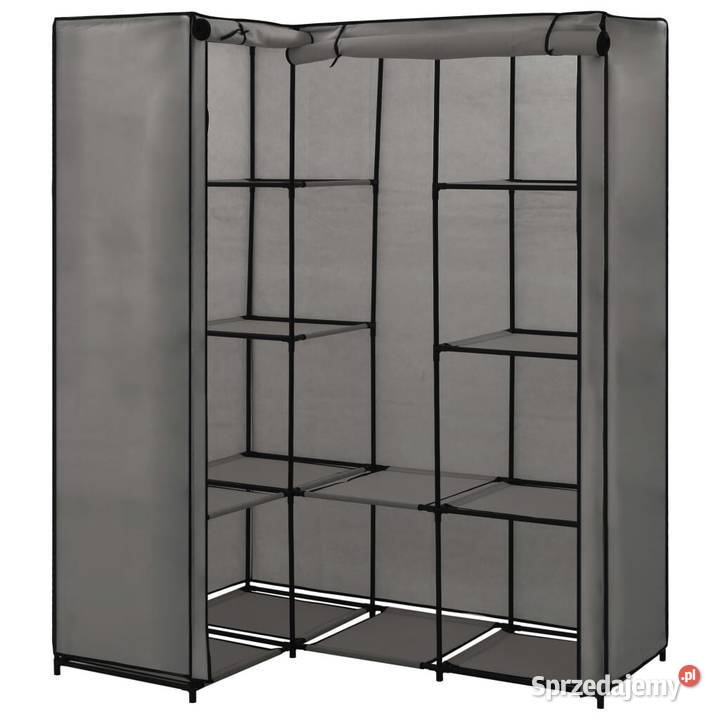 vidaXL Szafa narożna szara 130 x 87 x 169 Warszawa
