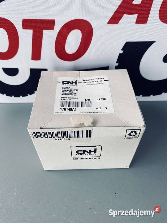 Przełącznik elektrozaworu Case Holland 178149A1 podlaskie Białystok