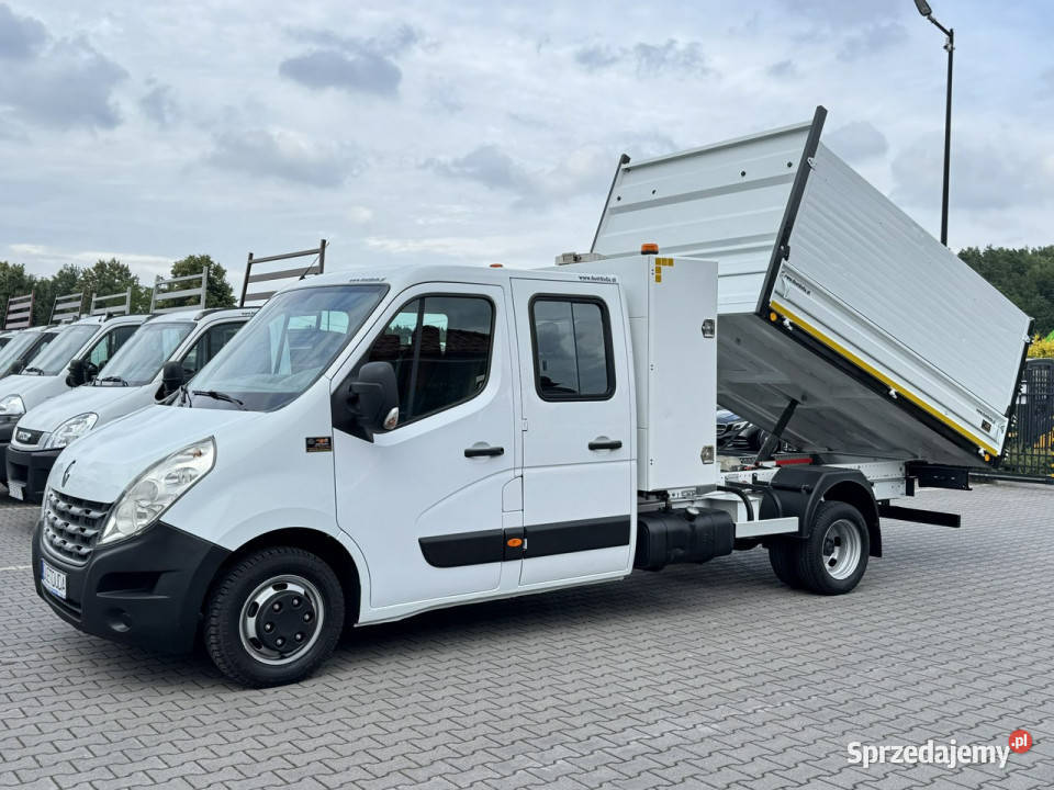 Renault Master 7 Osób Brygadówka DOKA Zabudowa elektryczne szyby Renault