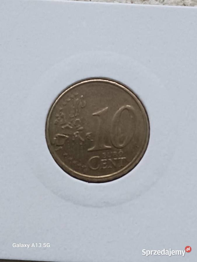 10 Centów Luksemburg 2003 r Konin