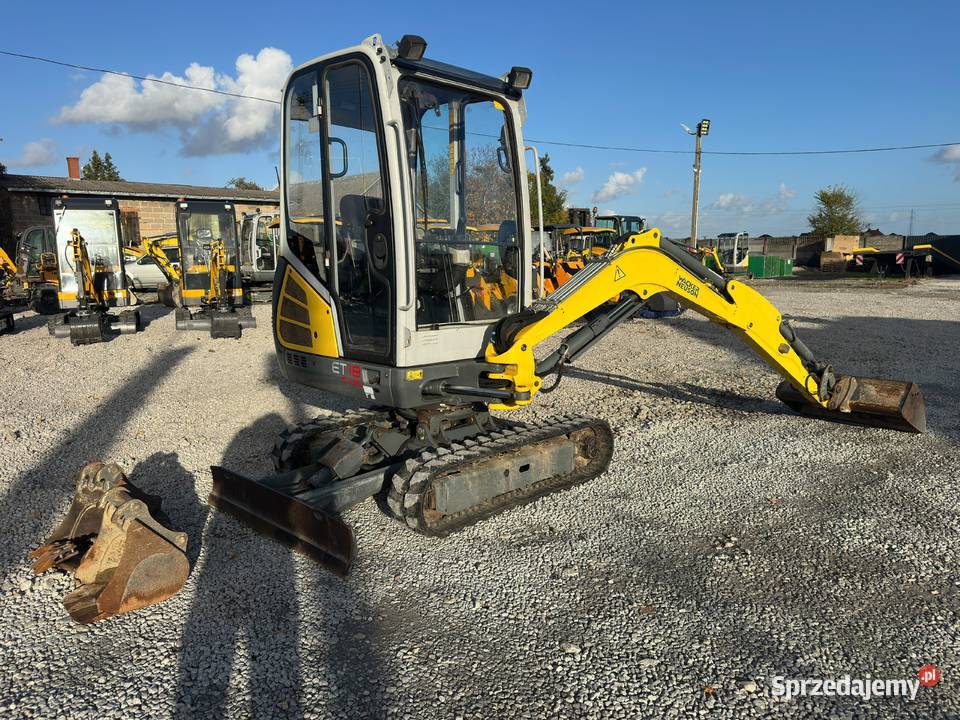 Minikoparka Wacker Neuson ET18 z 2016r VDS 2 Złoczew