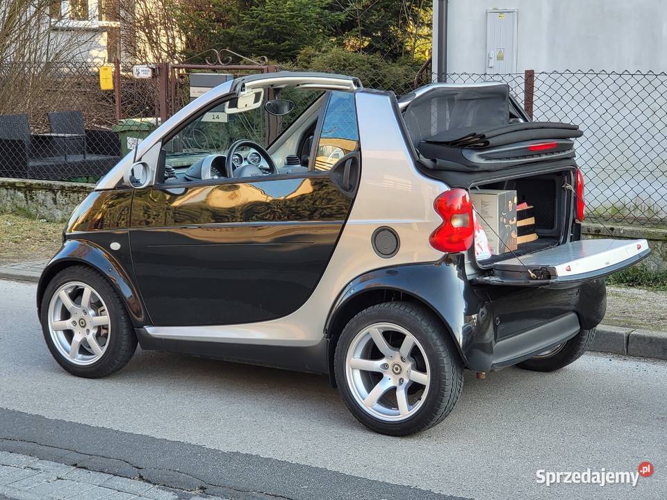 Smart Cabrio 08 CDI Full Wypas Grzane Fotele BT automatyczna Mysłowice