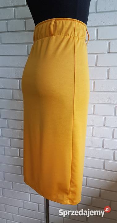 Damska spódnica ołówkowa musztardowa TXM 42XL Ołówkowa  Chrzanów sprzedam
