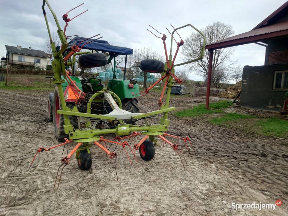 Claas W 540 SL przewracarka przetrząsacz pająk małopolskie