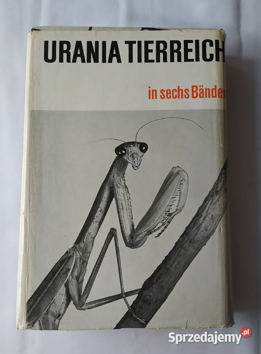URANIA TIERREICH Insekten Książki naukowe i popularnonaukowe Hajnówka sprzedam