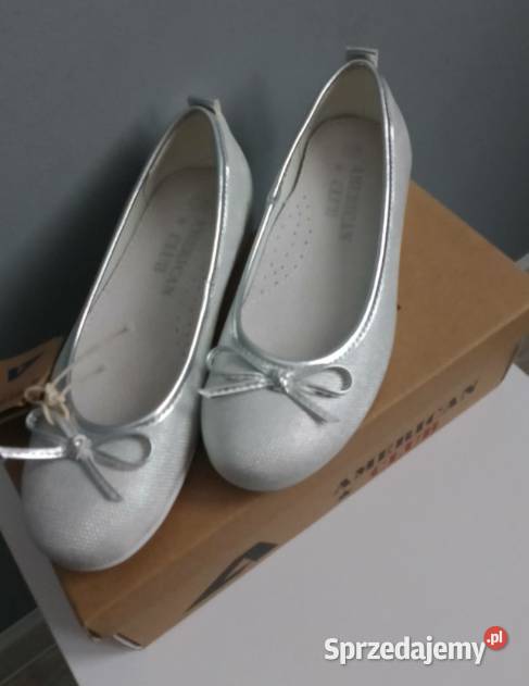 Baleriny srebrne rozmiar 32 114 Opole Lubelskie