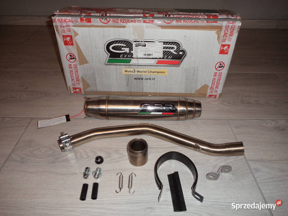 NOWY układ wydechowy wydech GPR Yamaha WR 125 X Wieluń sprzedam