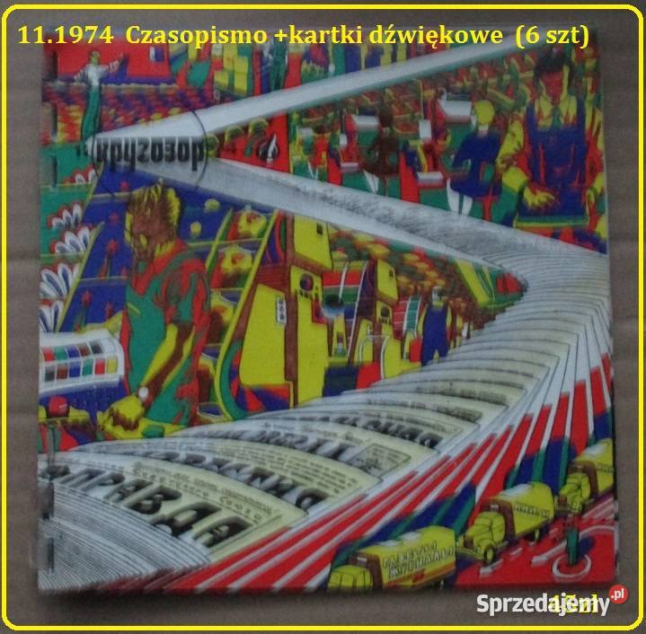 Czasopismo KRUGOZOR ZSRR Łódź sprzedam