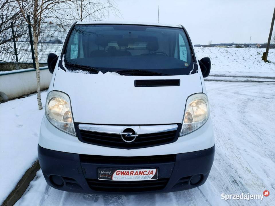 Opel Vivaro 20114 DŁUGI LONG2xDRZWI FV23Rata500 komputer pokładowy Śrem