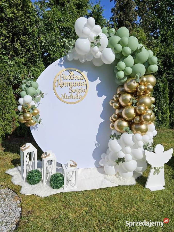 Ścianka balonowa urodziny wesele chrzciny baby Atrakcje i pokazy Kalisz
