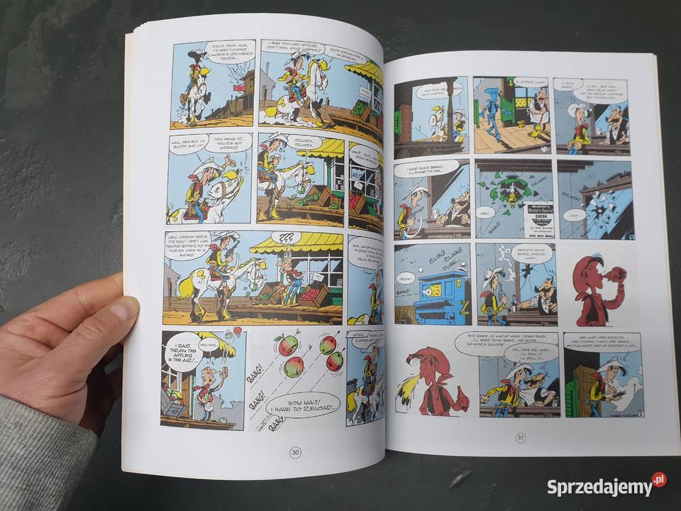 Lucky Luke Billt The Kid komiks wydanie Gdynia