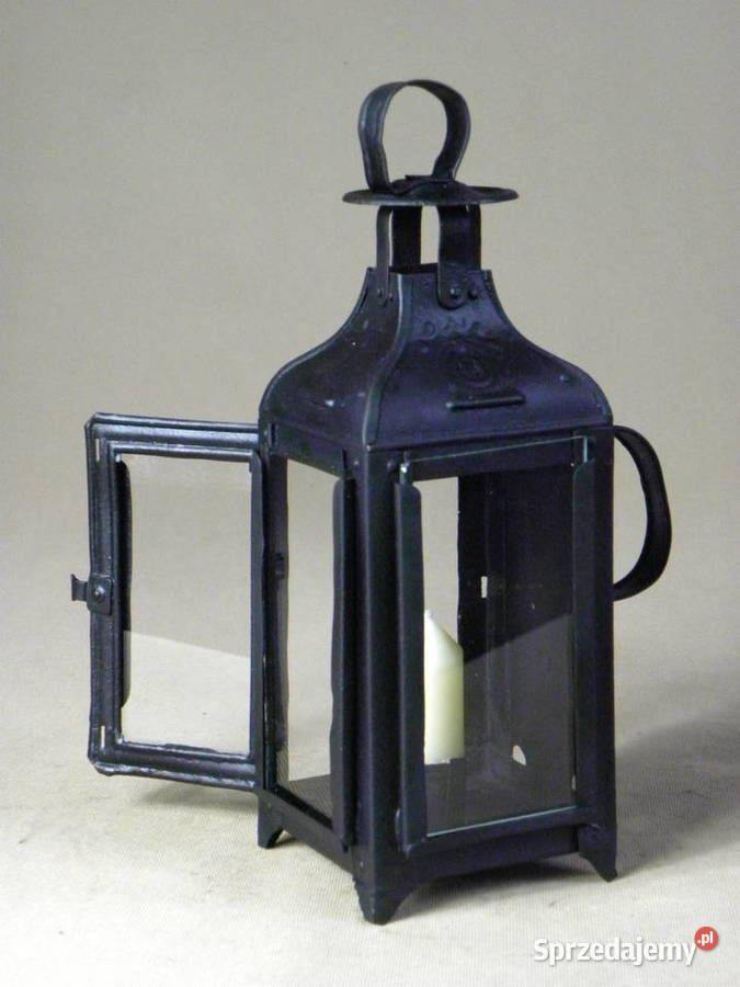 Stara francuska latarnia lampa świecowa lampka Legnica