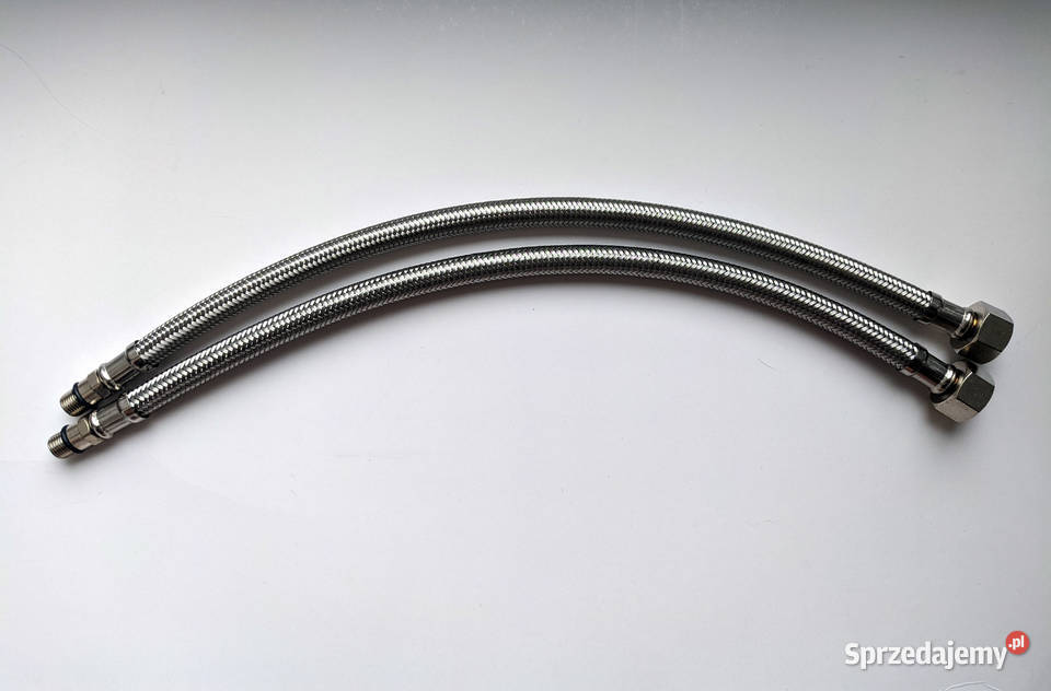 Wężyki metalowe oplotowe hydrauliczne do baterii Toruń