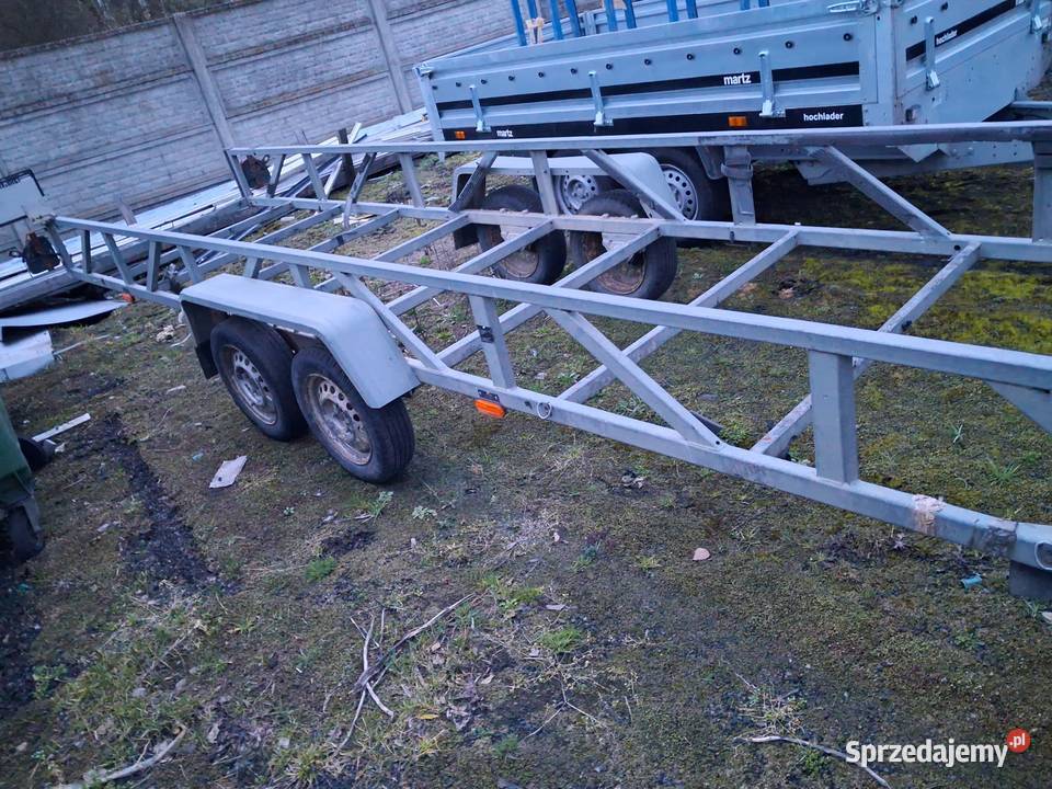 Przyczepa lekka dłużyca 750 2 osie Częstochowa