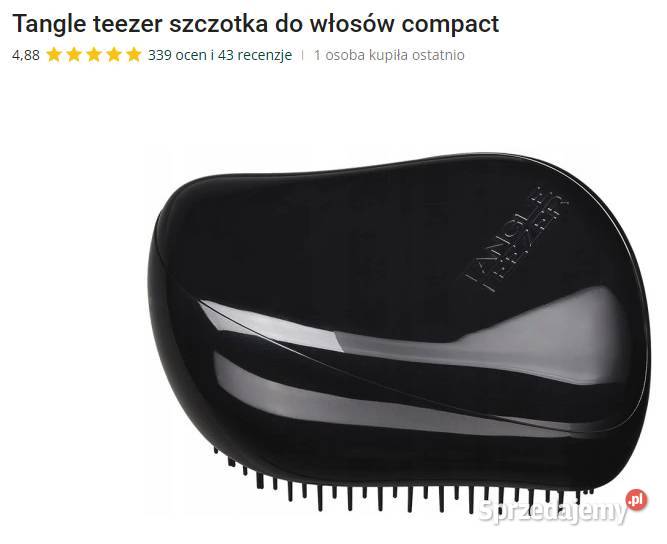 TANGLE TEEZER podręczna szczotka oryginał nowa mazowieckie Warszawa