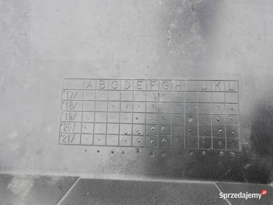 Spoiler dół zderzaka tył mazda 3 III BP HB 19 Międzychód