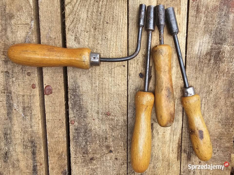 Klucze małe drewniana rączka Turek