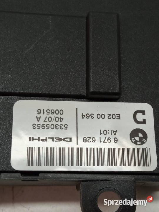 PRZEŁĄCZNIK FOTELA PAMIĘĆ 6971628 6918383 Bmw