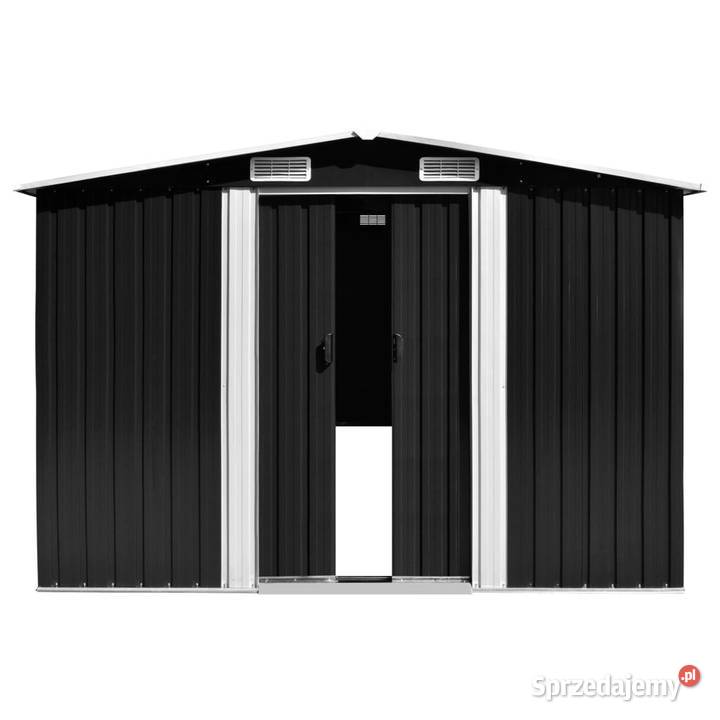 Szopa ogrodowa antracyt 257x779x181 stal Warszawa