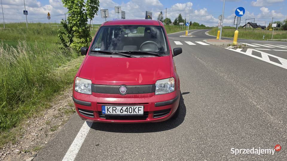 Fiat panda II 11 wspomaganie jeden właściciel Samochody osobowe Kraków