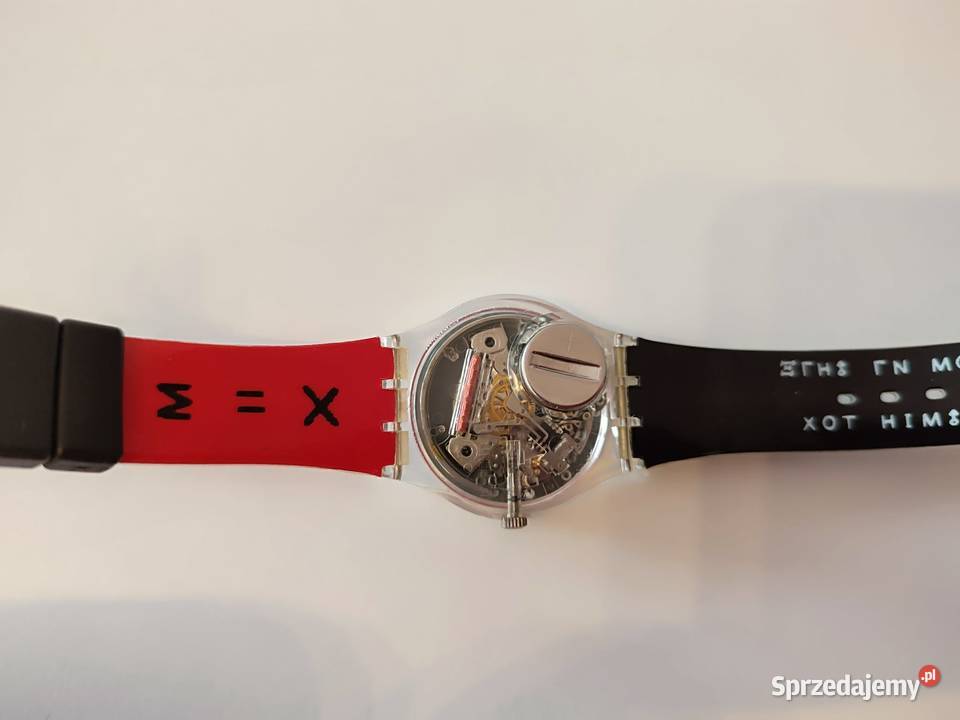 Zegarek Swatch GK720 Find The Code Rzadki Unisex Prochowice