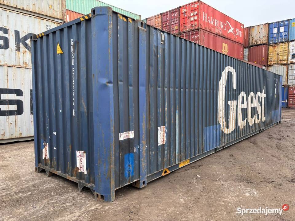Kontener morski 45 stóp 137 m możliwy transport Lubinia Mała sprzedam