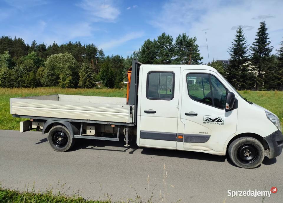 Renault Master 23 DCI 2011r Brygadówka HDS nieuszkodzony mazowieckie Żelków-Kolonia