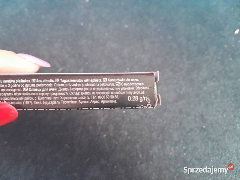 Konturówka do oczu Blackest Black 028g Dla kobiet Siewierz