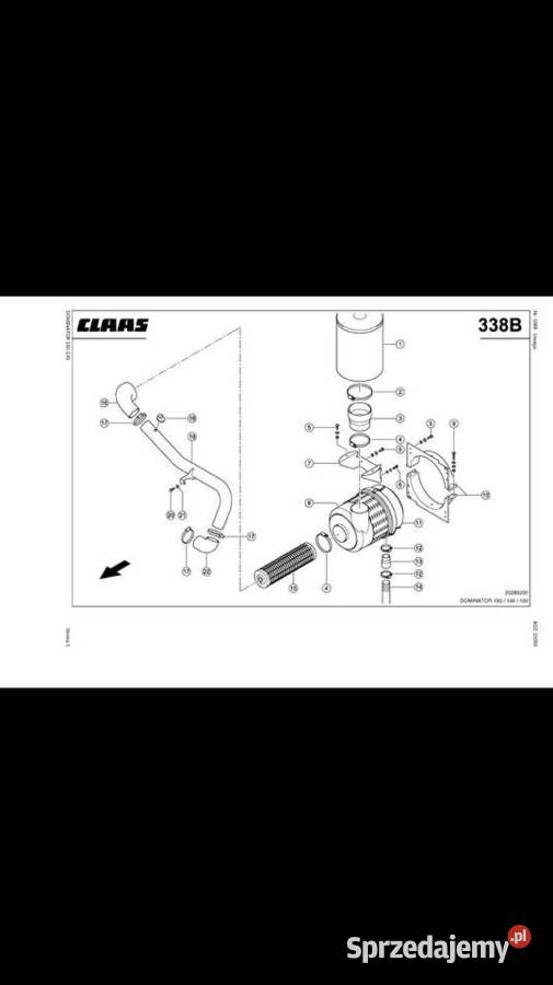 Claas Dominator Katalog Cz Ci W J Zyku Polskim Gda Sk Sprzedajemy Pl