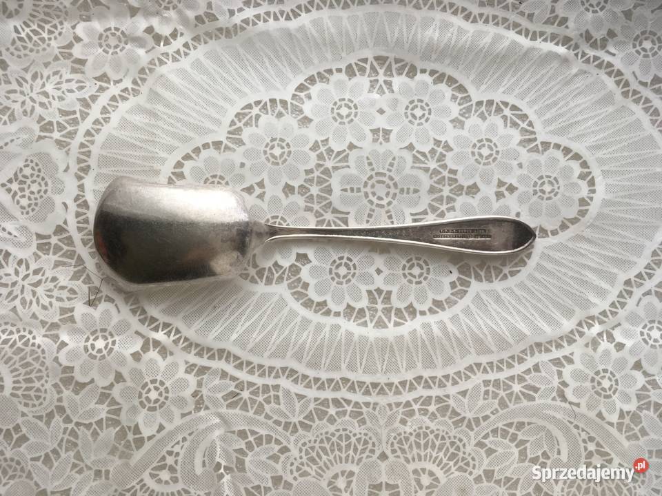 Łyżeczka posrebrzana do cukru Vintage Anglia Kraków