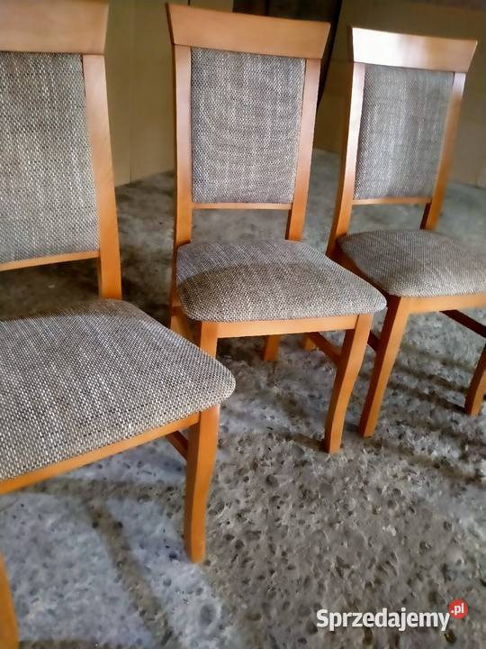 Nowoczesne krzesła bukowe Busko-Zdrój