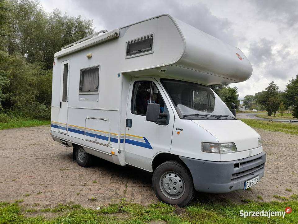 Fiat Ducato kamper wersja zimowa Burstner Gorzów Wielkopolski