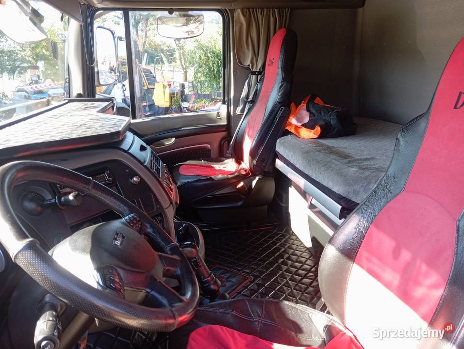 DAF XF 105460e5 AUTOLAWETA 6X2 welurowa tapicerka Racławice