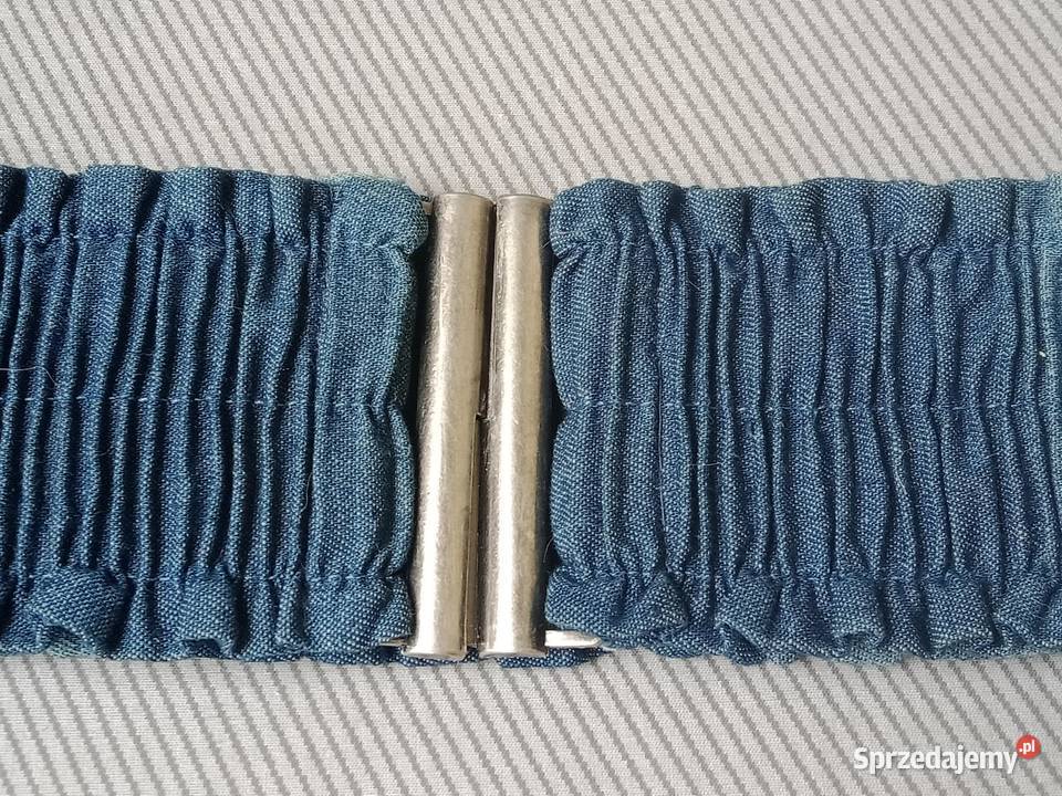 Pasek rozciągliwy z jeansu 9cm Łódź