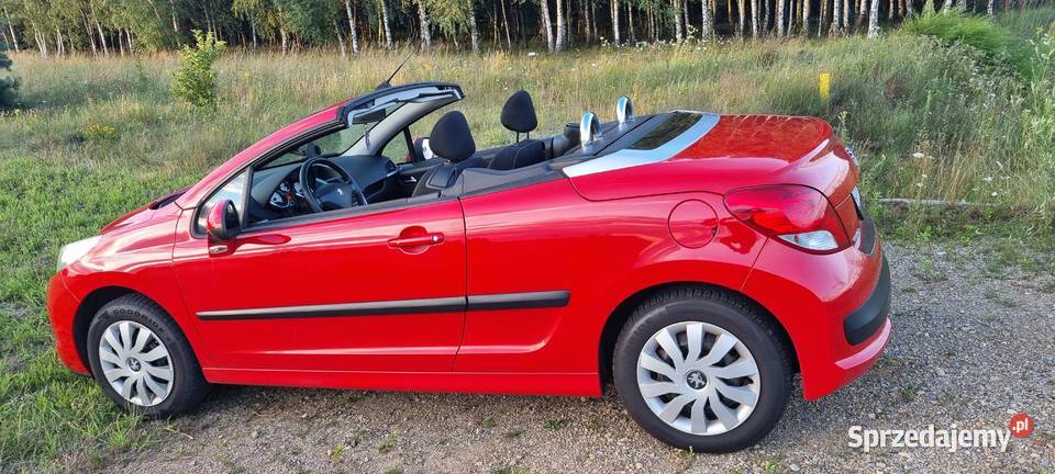 Peugeot 207cc Cabrio na każdą pogodę zadbany Lubojna