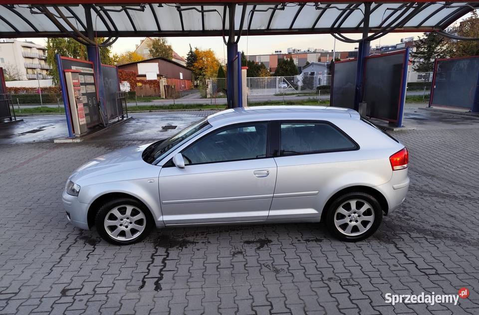 Audi A3 19 Tdi 105 3 drzwiowe srebrny metalik Oława